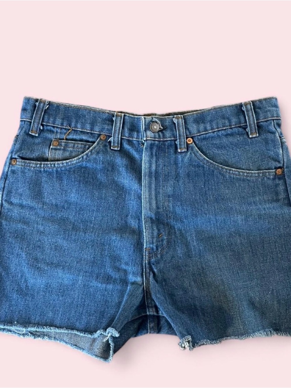 Levi's Blue Denim Jean Shorts